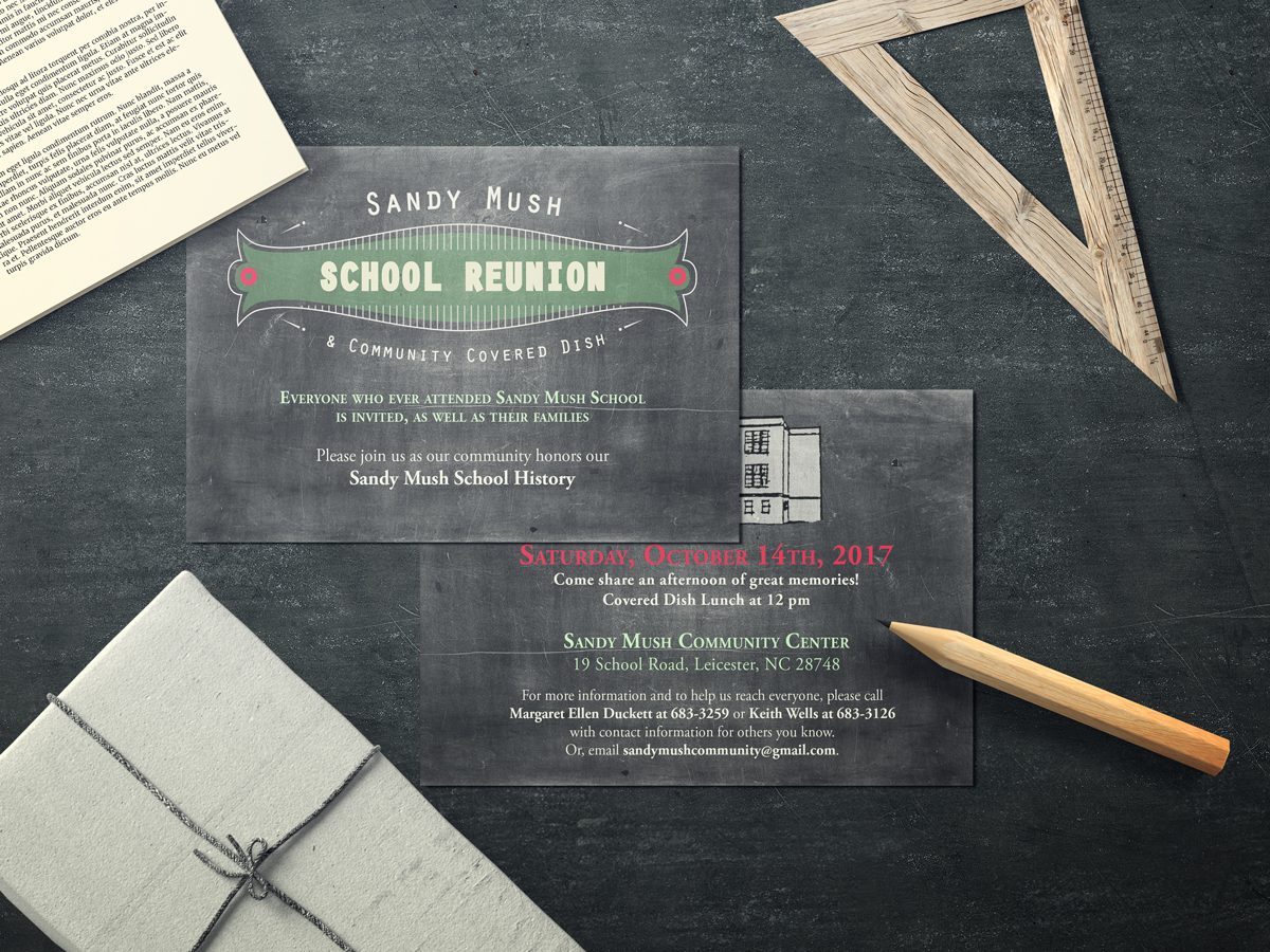 Postcards Invite Design